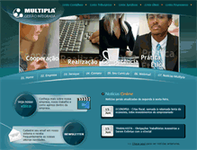 Tablet Screenshot of grupomultipla.com.br